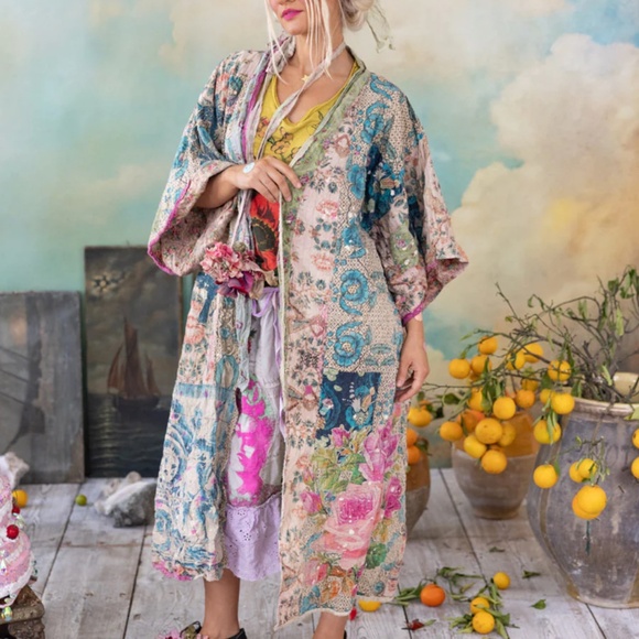 🌈 MAGNOLIA PEARL Piecewise Dashi Kimono🌈 - Picture 3 of 12